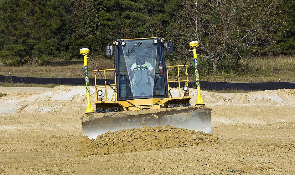 Trimble Maschinensteuerung für Dozer