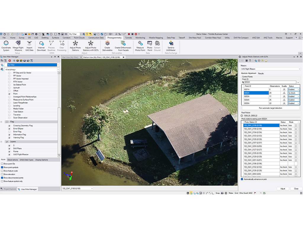 Neue Funktionen in Trimble Business Center Version 2025.10