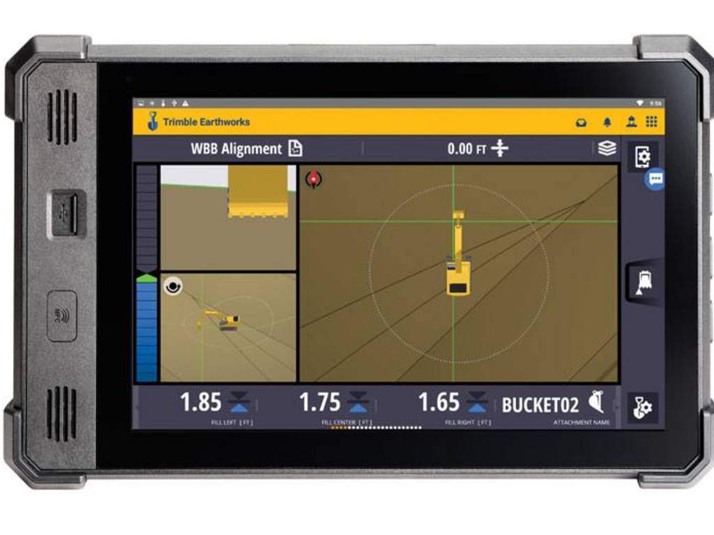 Trimble Earthworks Display TD540