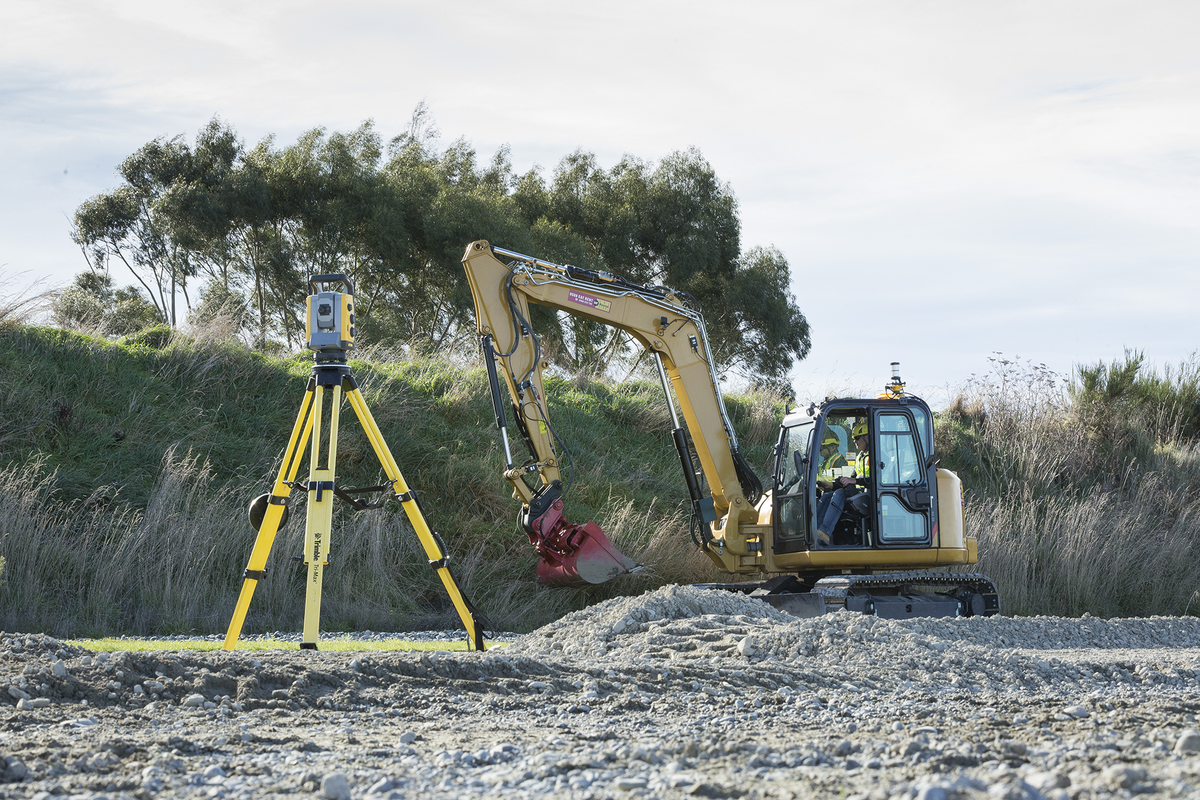 Trimble Earthworks Vers. 1.10 Bagger