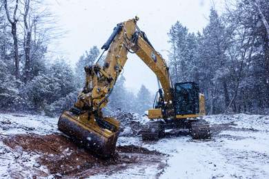 Trimble Siteworks Machine Guidance unterstützt Schwenklöffel und Kompaktlader