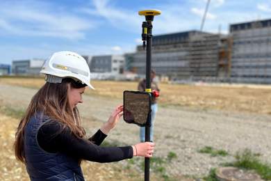 Trimble SiteVision: Ein Interview mit Leonie Zell, Bauingenieurin bei der Georg Reisch GmbH & Co. KG