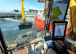 Neu: Wasserbau mit Trimble Marine Construction
