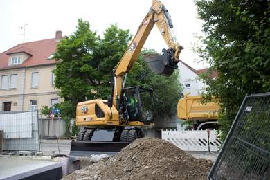 Trimble Earthworks für Mobilbagger
