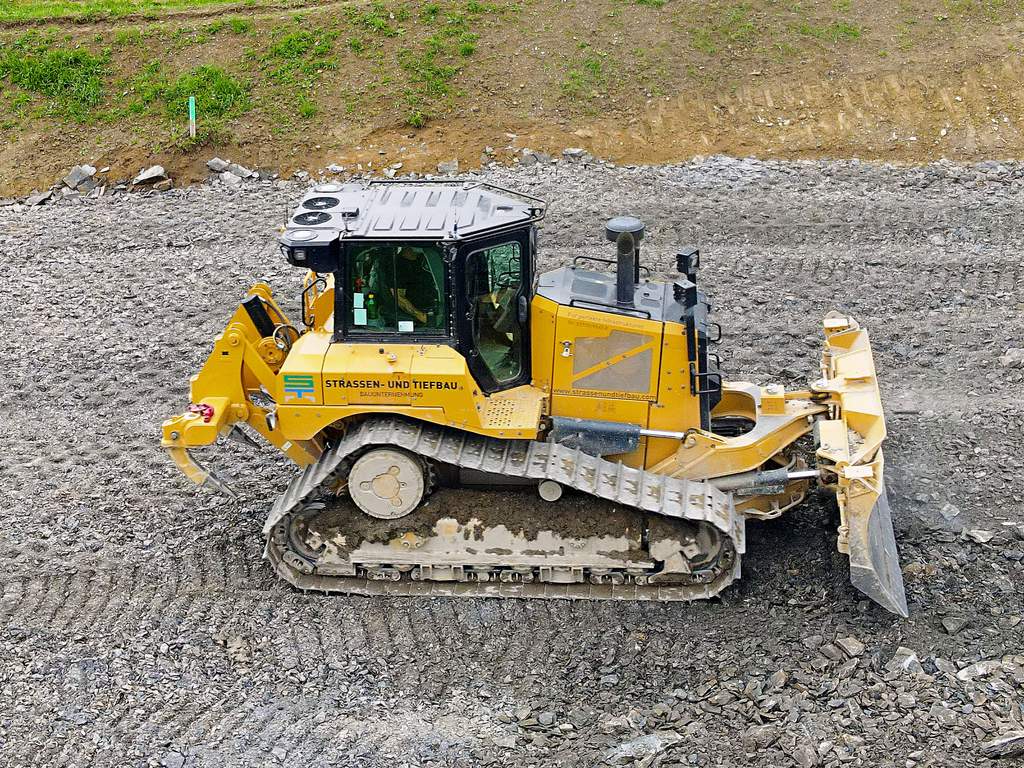 GNSS-Emfänger Cab Mounted: Feinplanum mit Trimble Earthworks