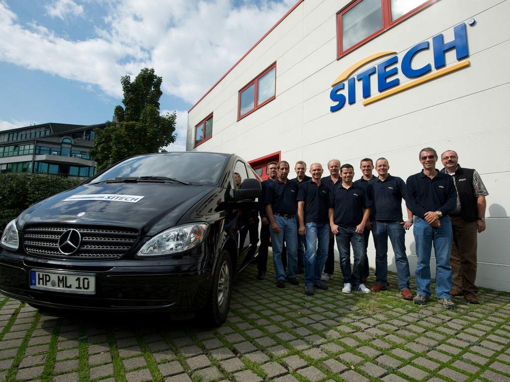 Ein Teil des SITECH Teams im Jahr 2011