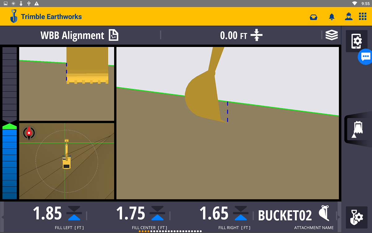 Trimble Earthworks Next Generation Grade Control