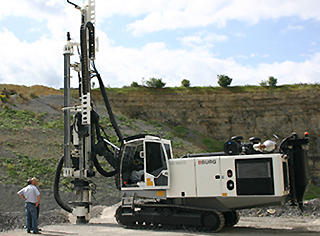 Effiziente Bohr- und Rammarbeiten mit dem Trimble DPS900